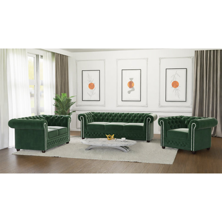 3 pc living room furniture deals set